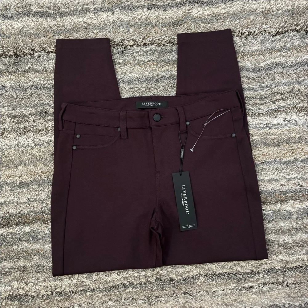 Liverpool Mid Rise Skinny Jeans Sz 8/29P NWT | Liverpool Cropped Skinny Jeans * - Picture 3 of 13